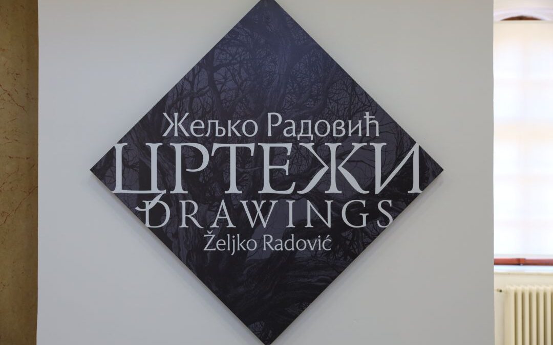 Exhibition of drawing by Željko Radovića Opened